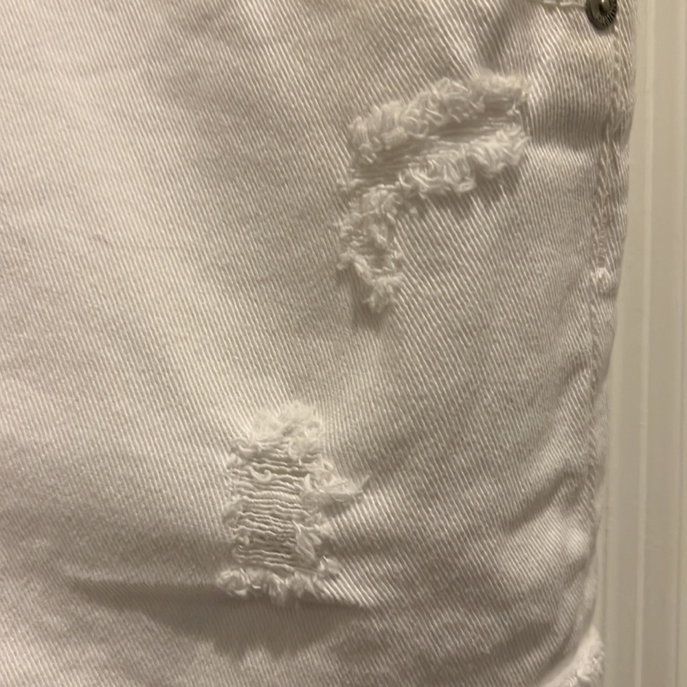 Wallflower White Short Overalls Size L - Picture 9 of 16